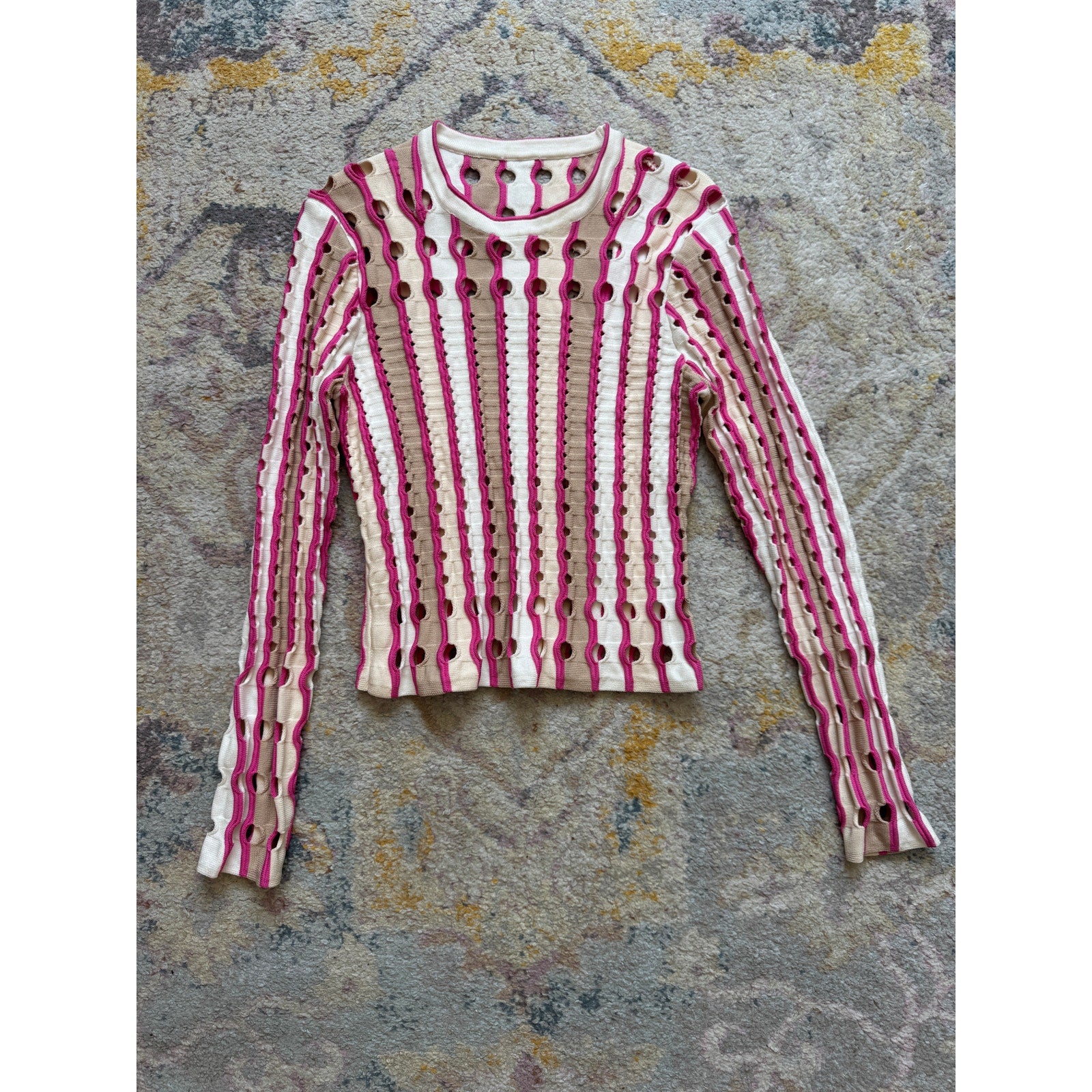 Tiana Cut-Out Knitted Top & Jax/Larken Midi Skirt SET