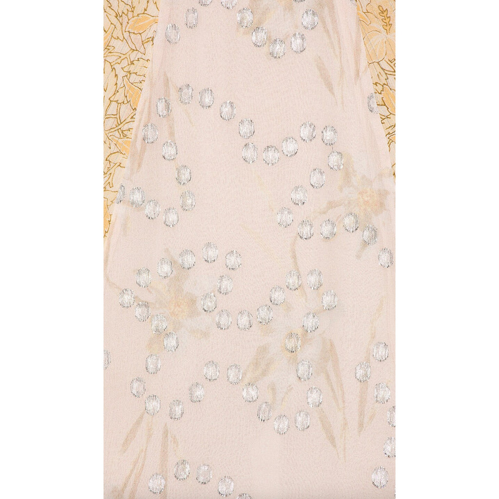 Sleeveless Daffodil Shimmer Maxi Dress