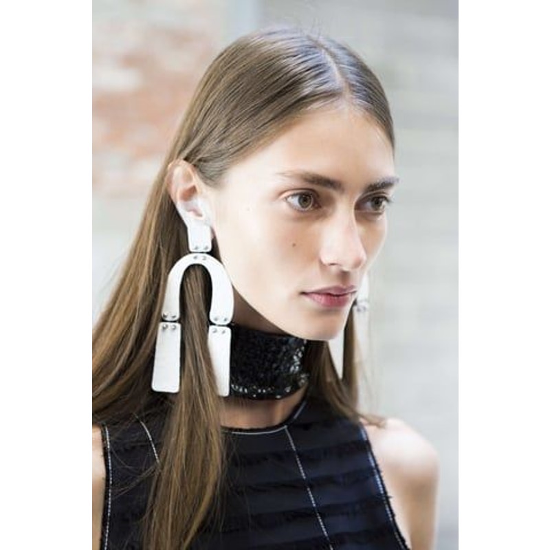 Medium Hammered Metal Clip Earrings