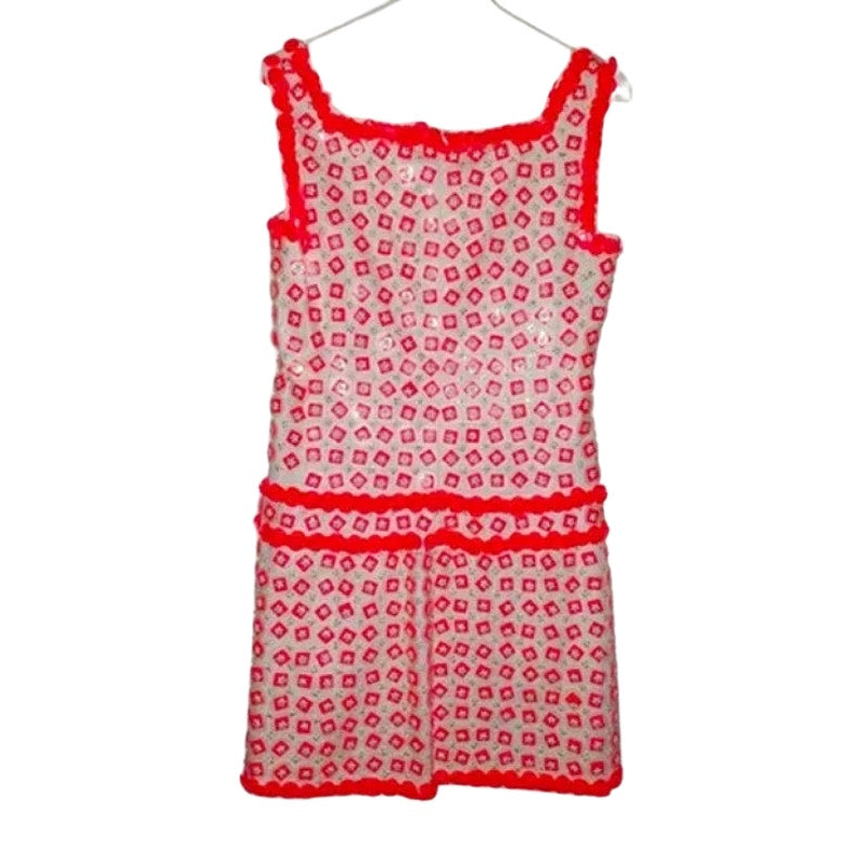 Retro Runway Floral Mod Mini Dress