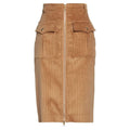 Corduroy Midi Pencil Skirt