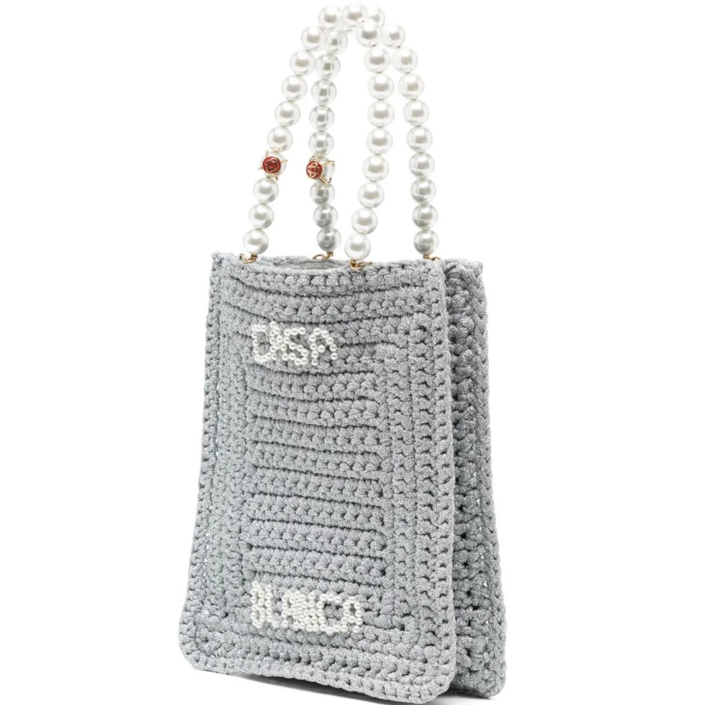Pearl Mini Crochet Bag