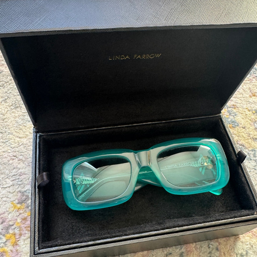 Linda Farrow x THE ATTICO Marfa Rectangular Sunglasses