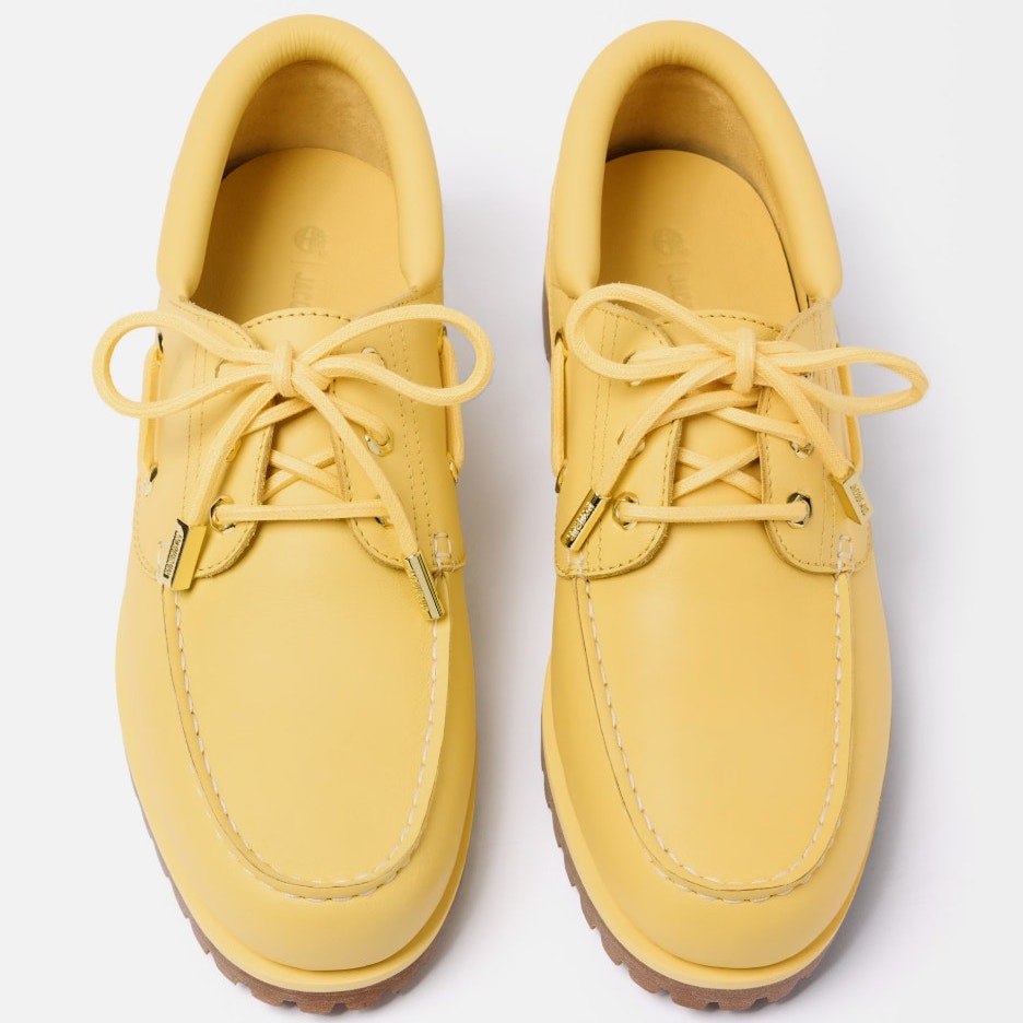The JACQUEMUS + TIMBERLAND Boat Shoe
