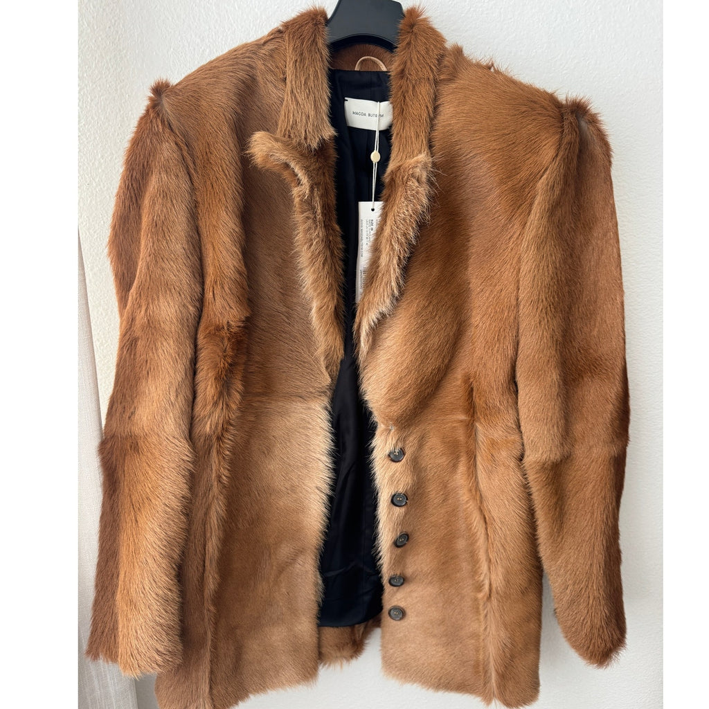 Hourglass Fur-effect Blazer
