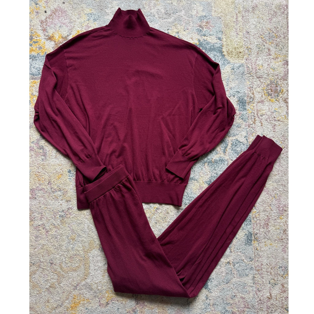 Madeira Oversized Turtleneck & Kerstin Knit Jogger SET