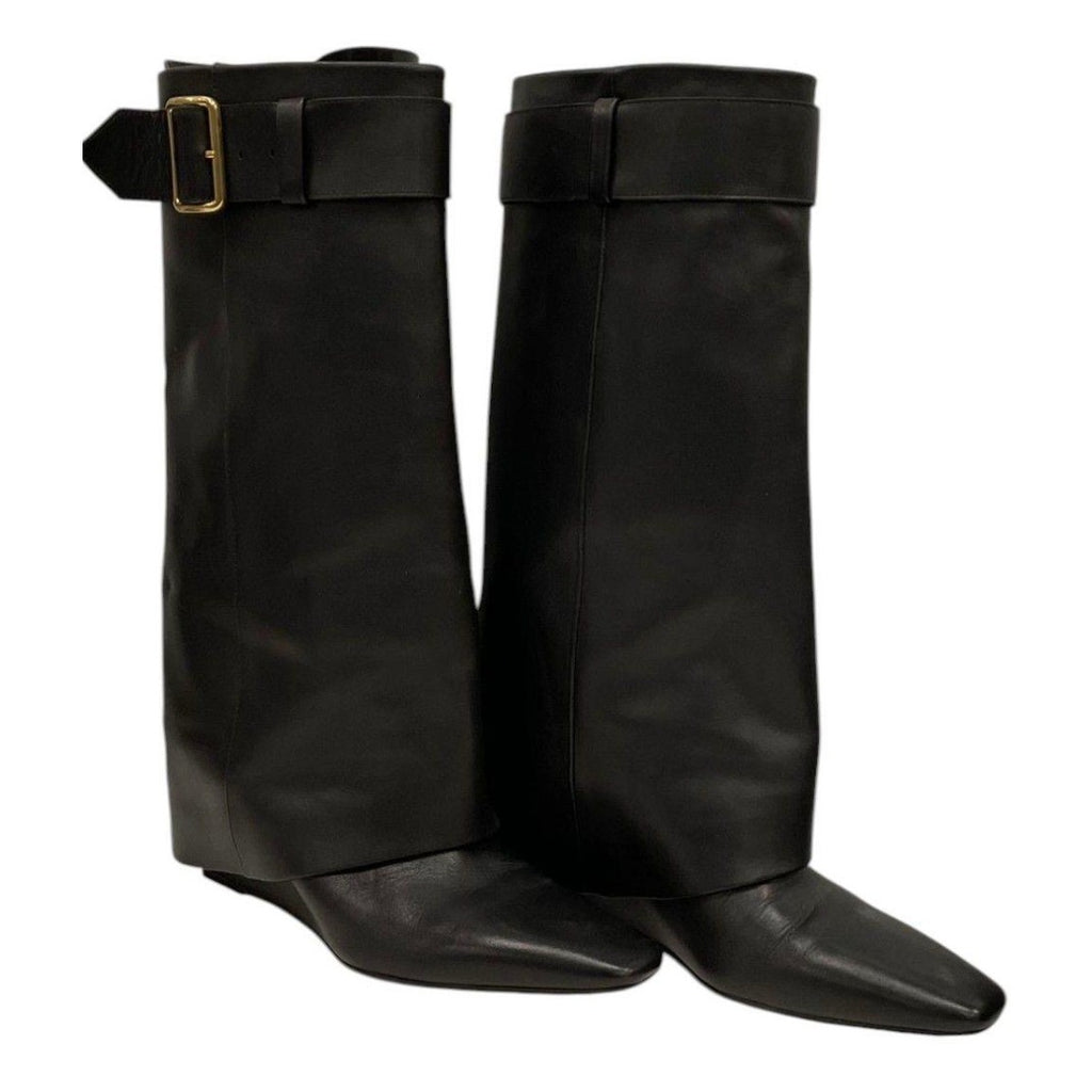 Freyja Belted Fold Over Boots