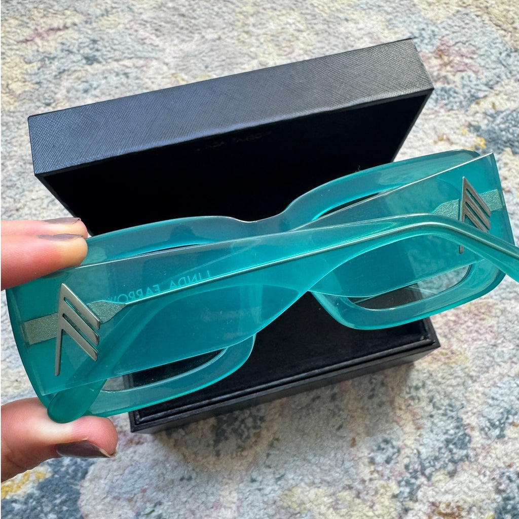 Linda Farrow x THE ATTICO Marfa Rectangular Sunglasses