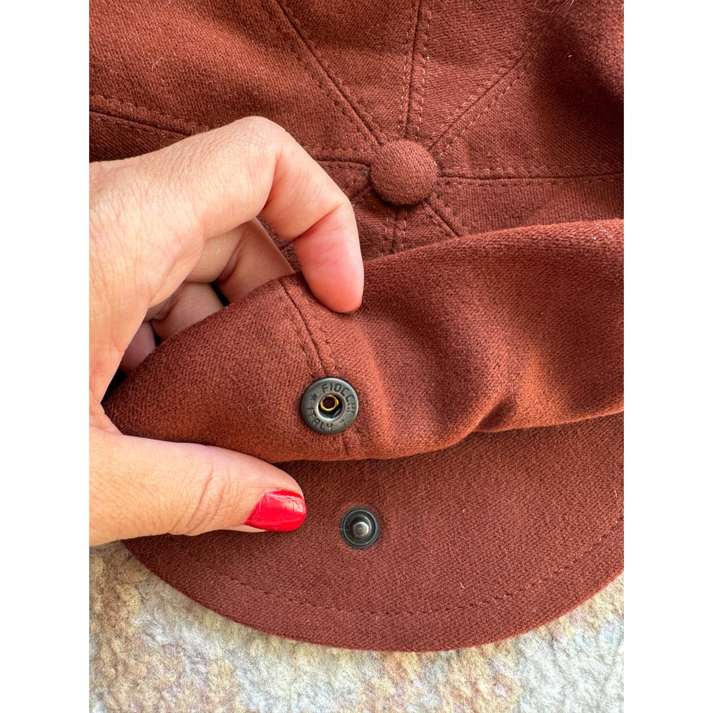 Suede Newsboy Cap