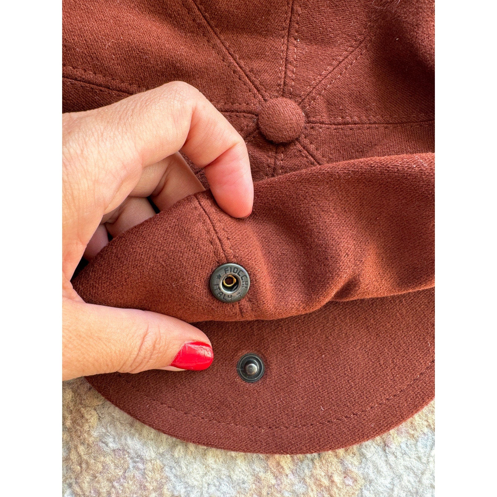 Suede Newsboy Cap