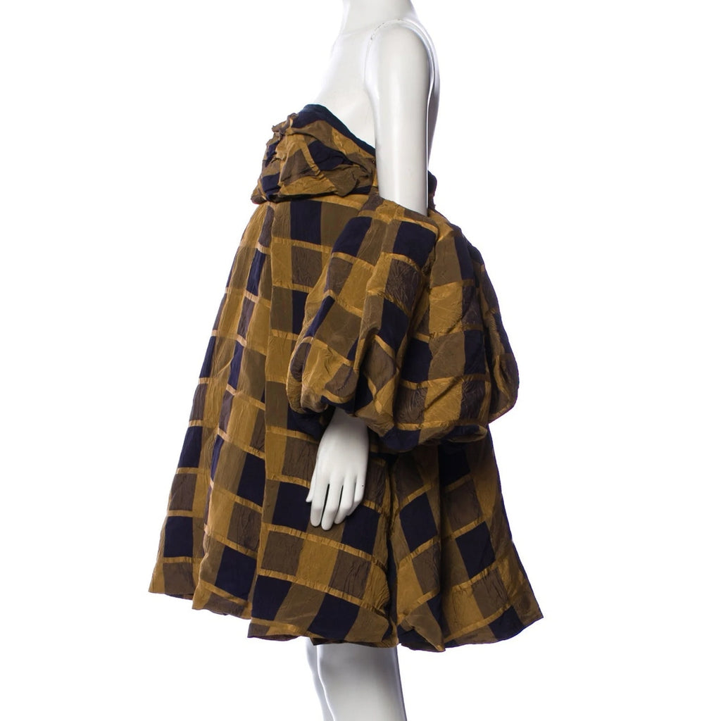 Katerina Checked Minidress