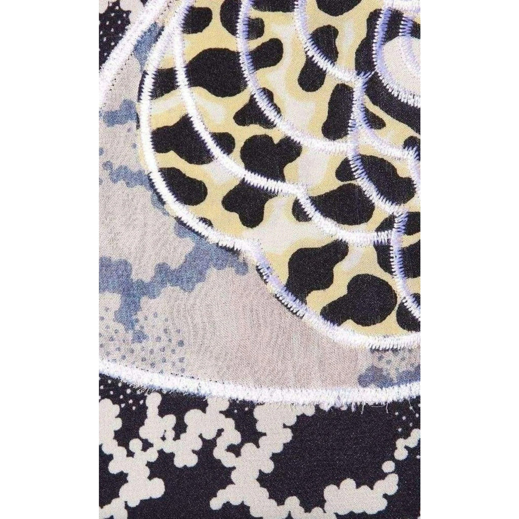 Applique Silk Jumpsuit