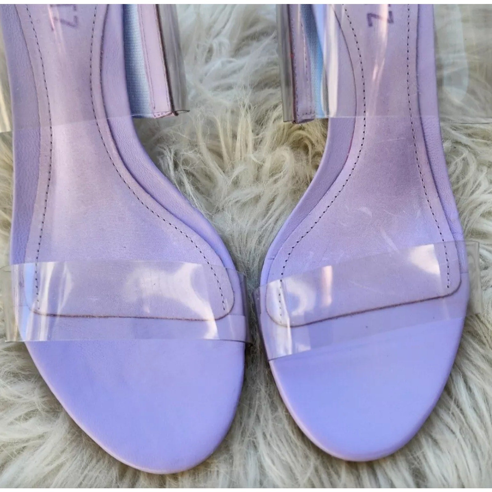 Victorie Nappa Leather & Vinyl Sandal