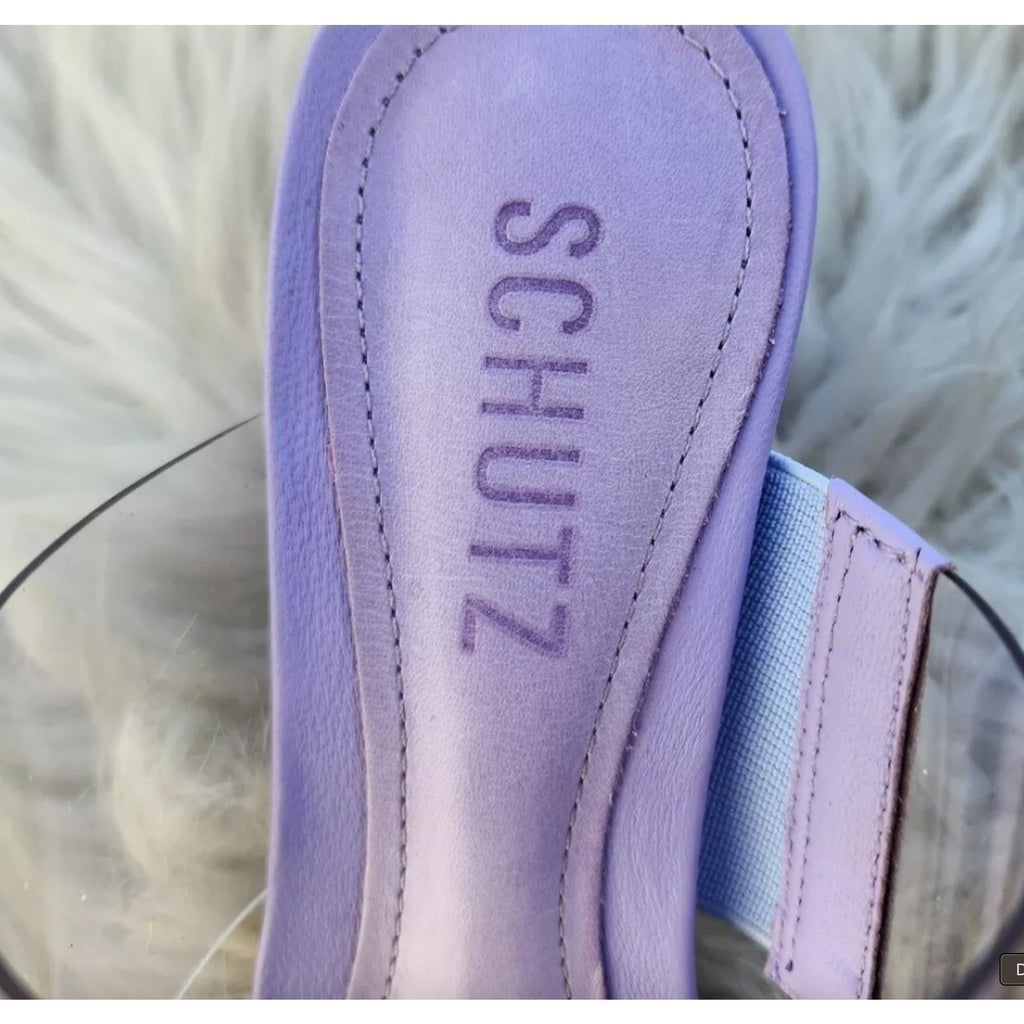 Victorie Nappa Leather & Vinyl Sandal