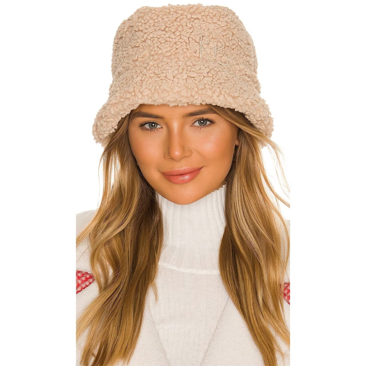 Logo-Embellished Faux Fur Bucket Hat
