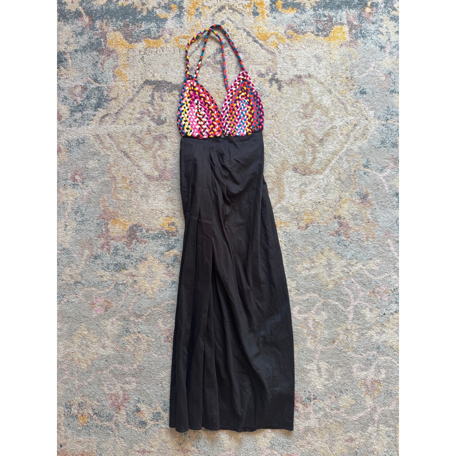 Jutta Braided Open Back Midi Dress