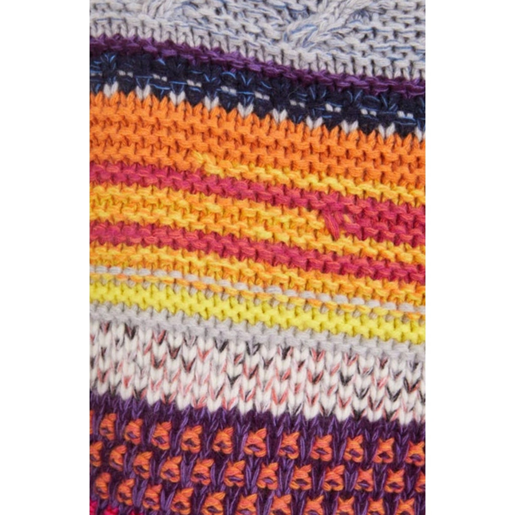 Striped Sleeveless Cashmere Sweater Vest