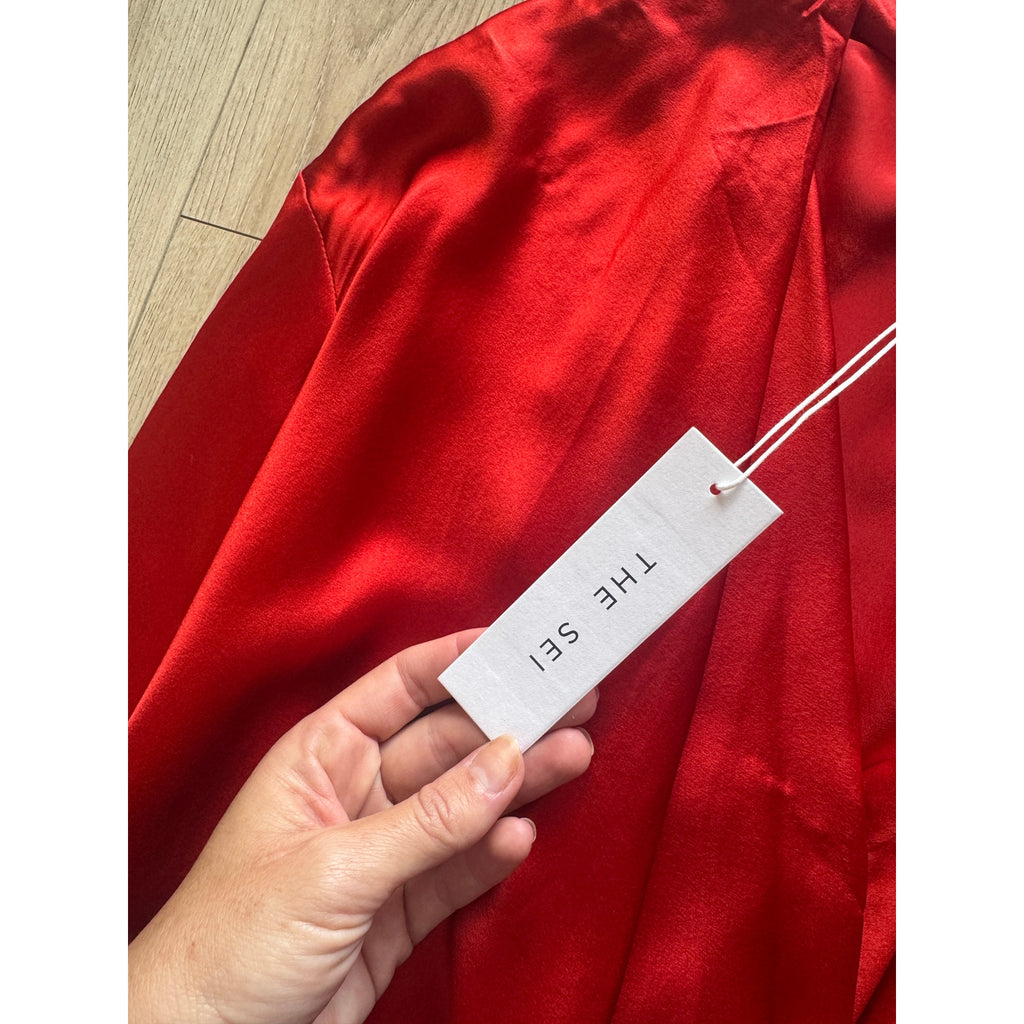 Long Sleeve Draped Bodysuit