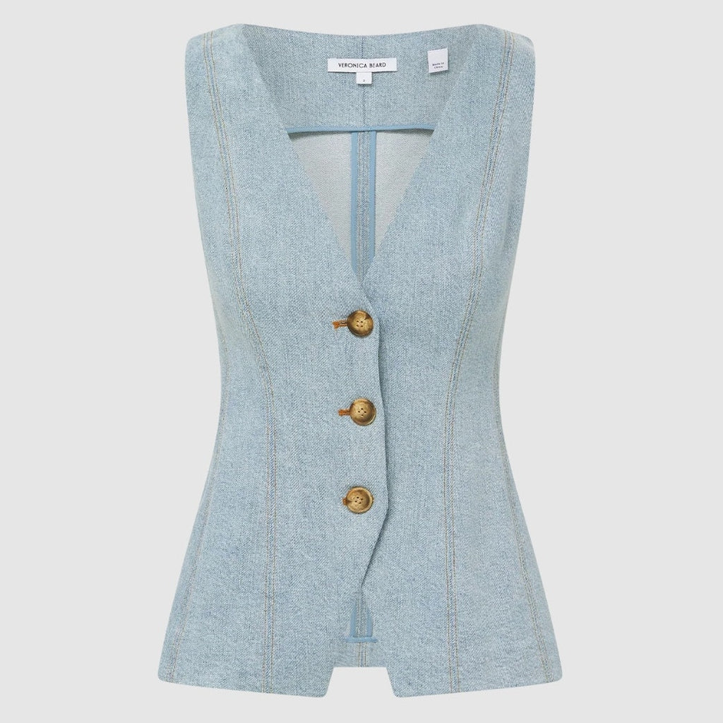 Avalina Denim Vest & Hawthorne Pant SET