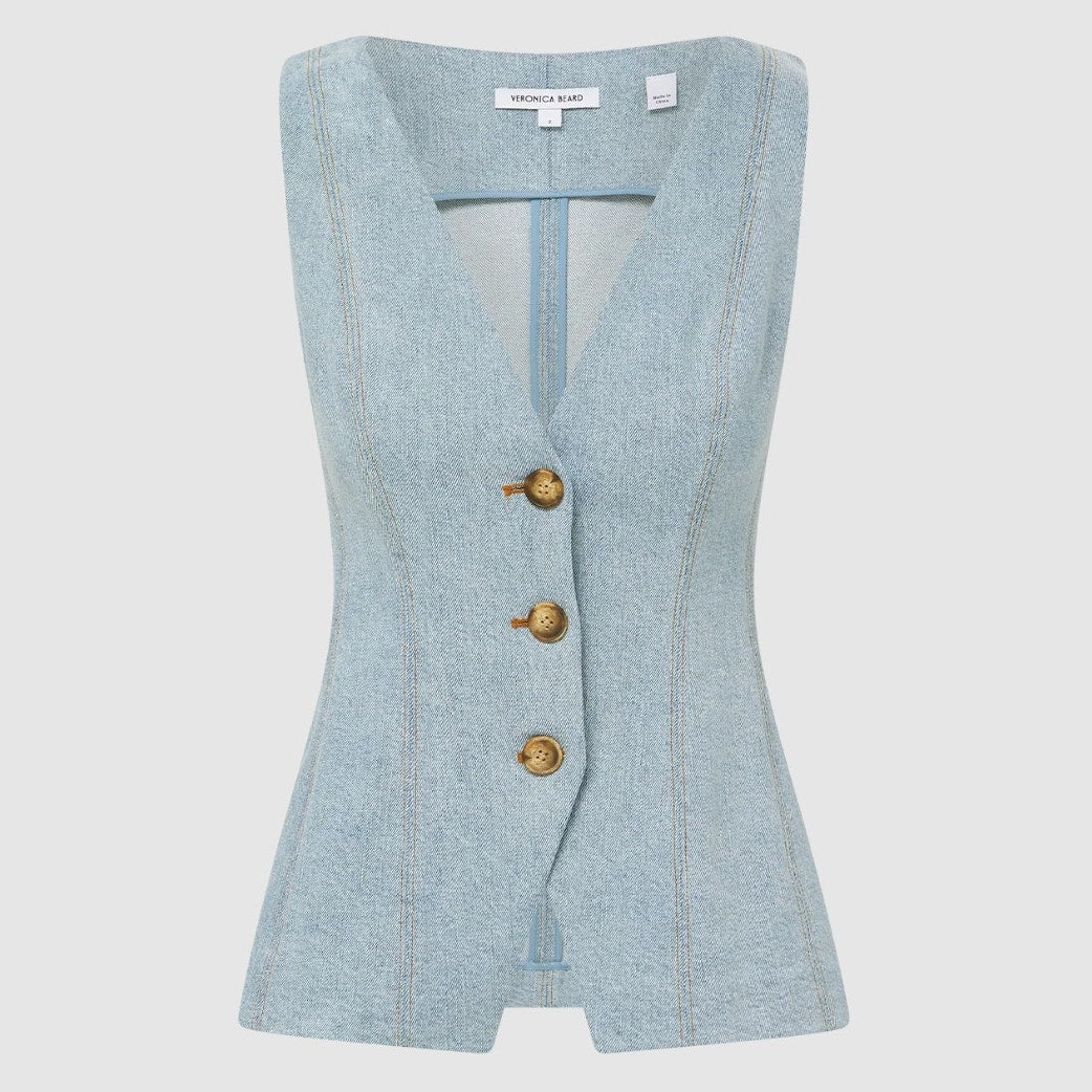 Avalina Denim Vest & Hawthorne Pant SET