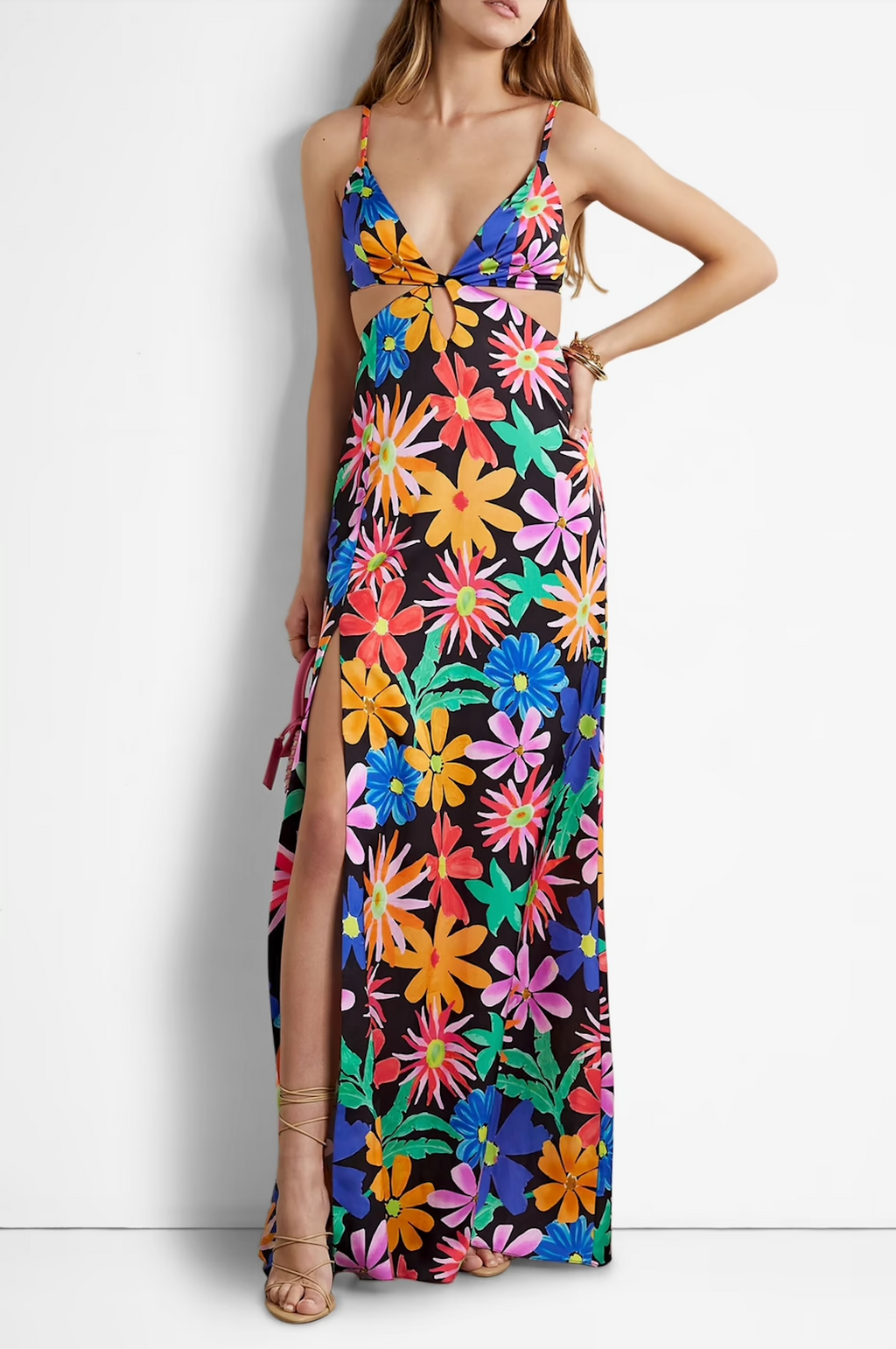 Aster Cut Out Maxi Dress