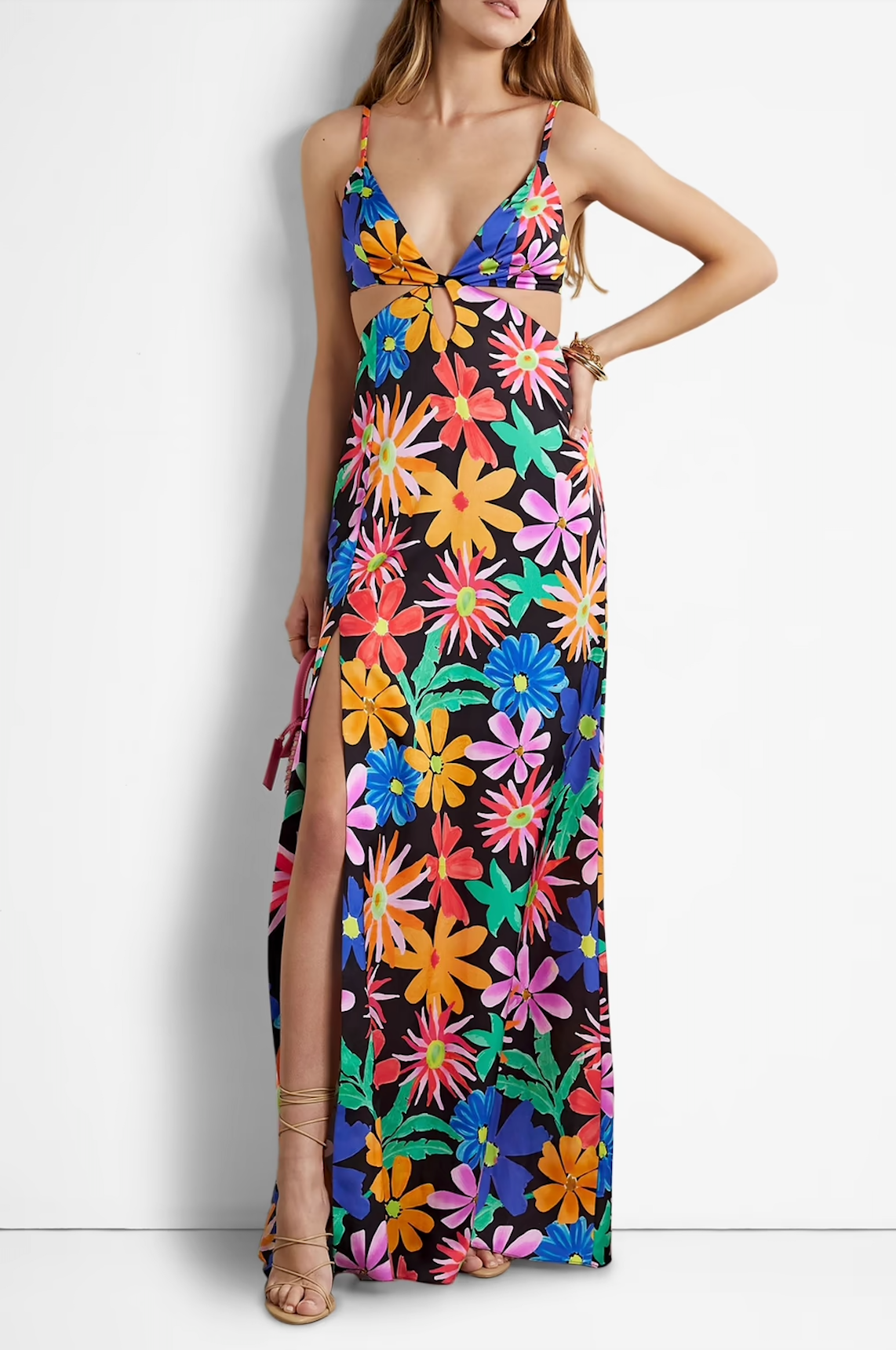 Aster Cut Out Maxi Dress