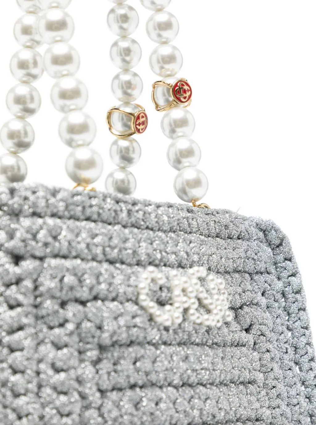 Pearl Mini Crochet Bag