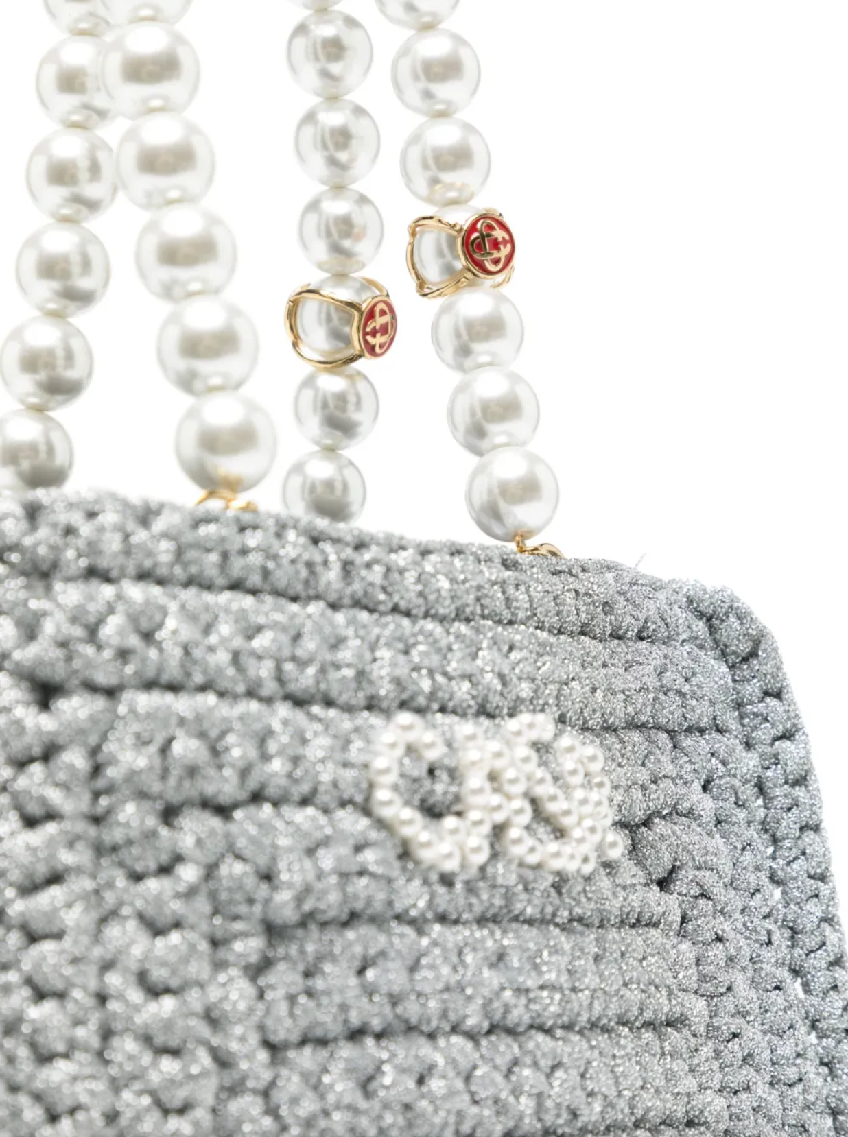 Pearl Mini Crochet Bag