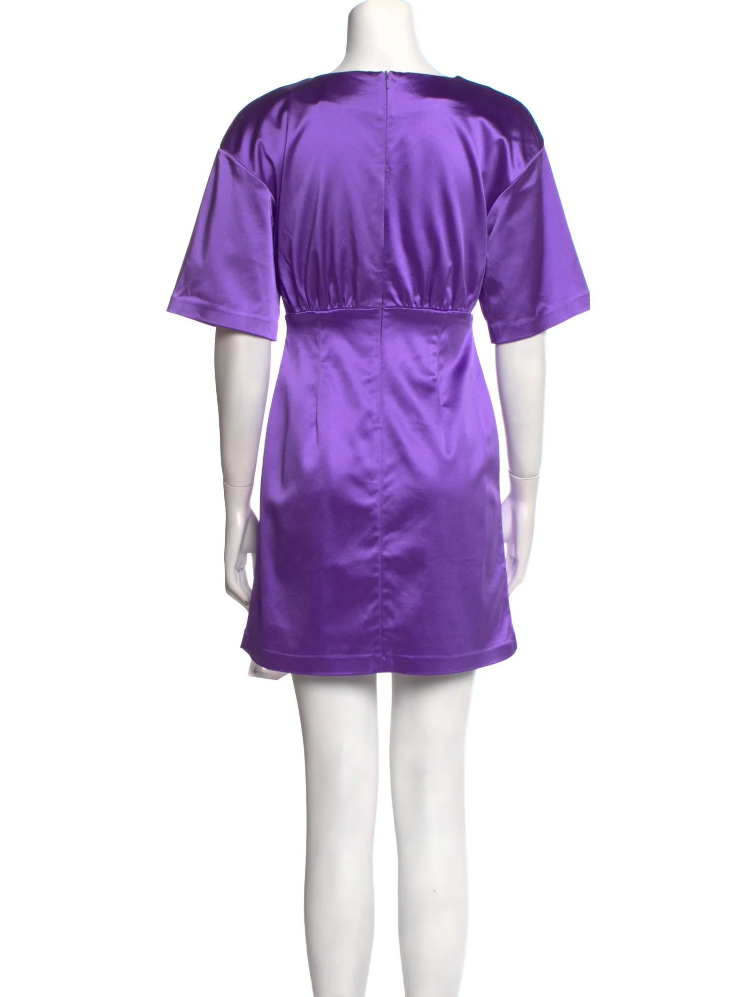 Rush Stretch Satin Mini Dress