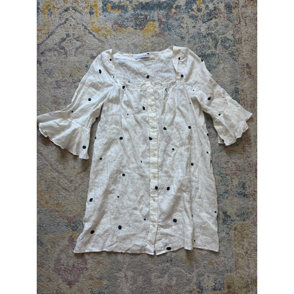 Jane Polka Dot Mini Dress