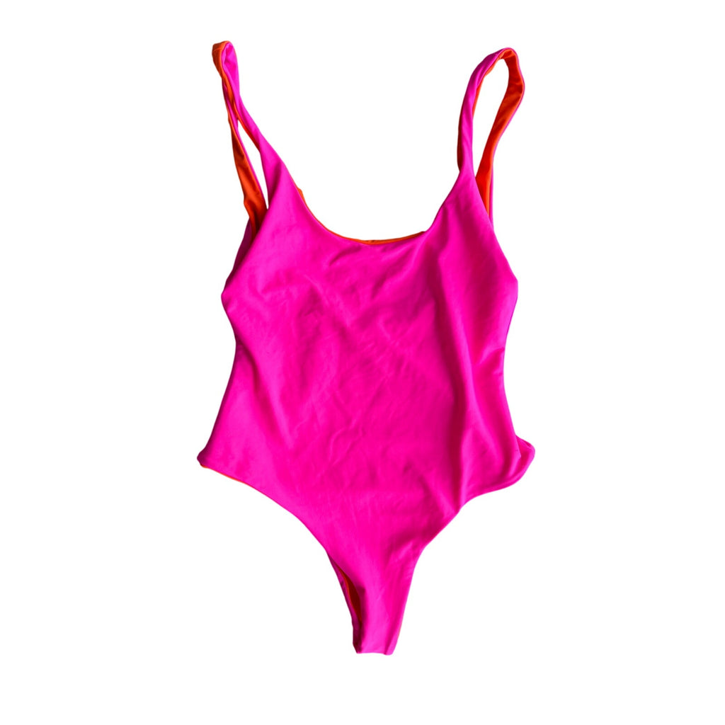 Reversible Love Dove One Piece Bathing Suit