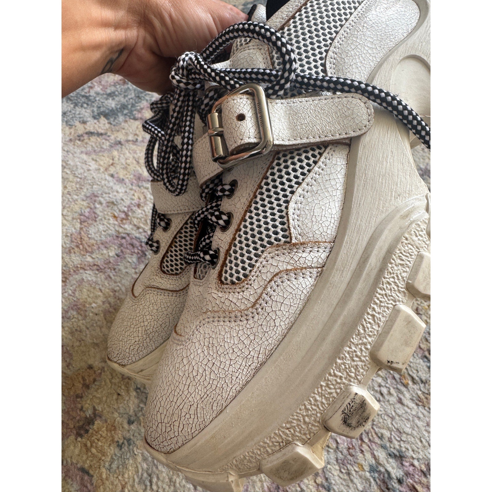 Donna Crackle Sneakers