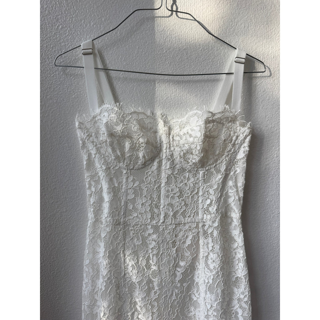 The Lace Column Dress