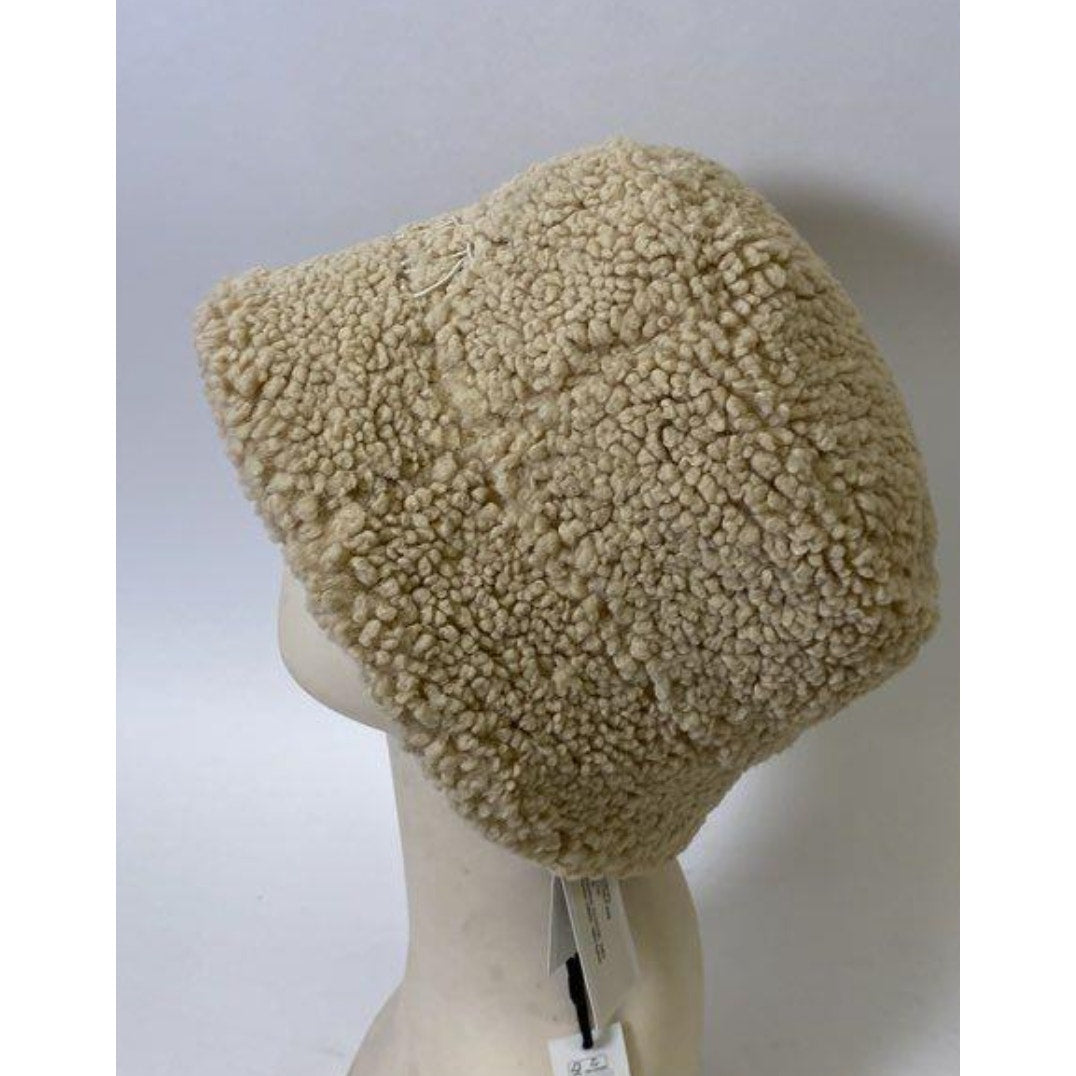 Logo-Embellished Faux Fur Bucket Hat
