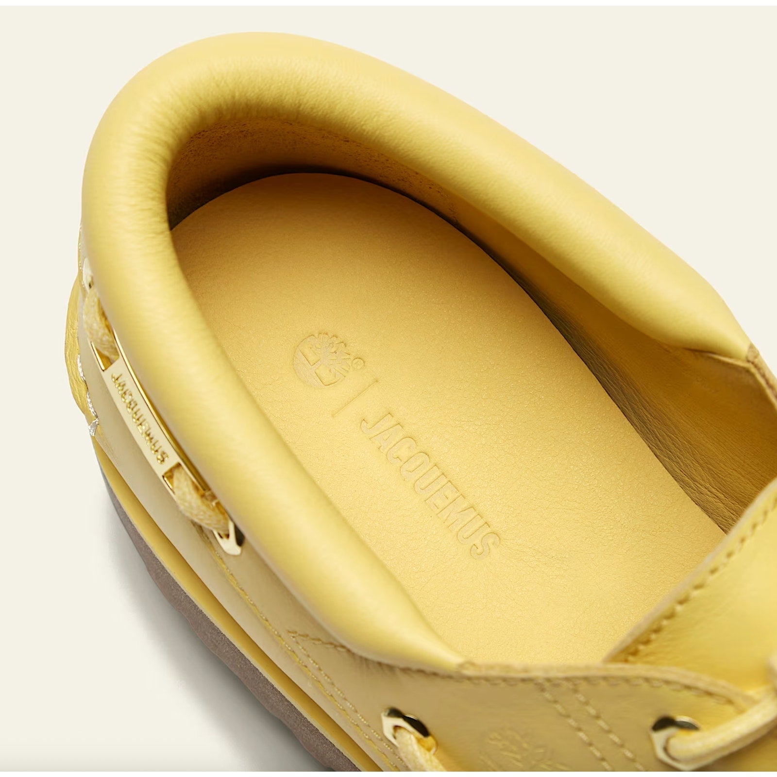 The JACQUEMUS + TIMBERLAND Boat Shoe