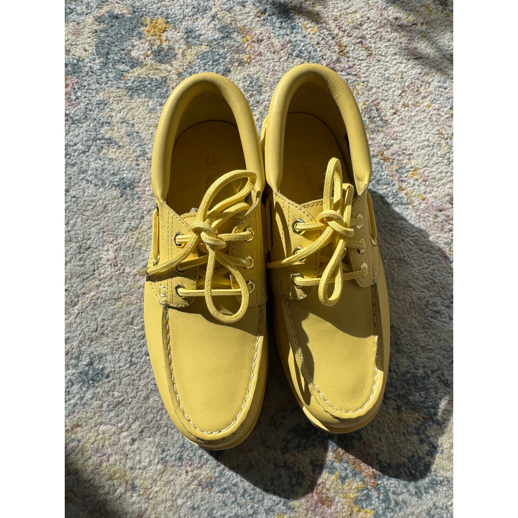 The JACQUEMUS + TIMBERLAND Boat Shoe