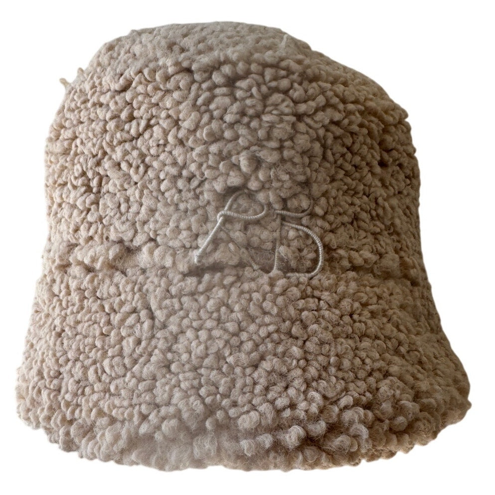 Logo-Embellished Faux Fur Bucket Hat