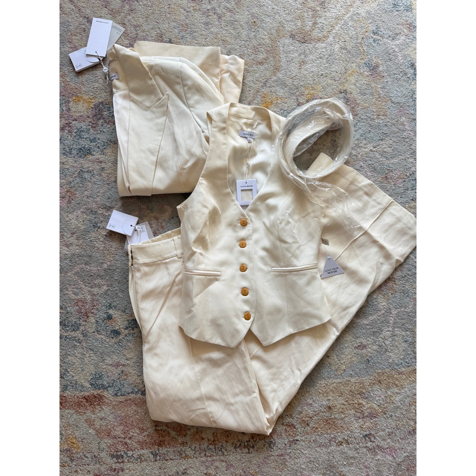 Cate Waistcoat, Claudia Blazer & Trousers SET