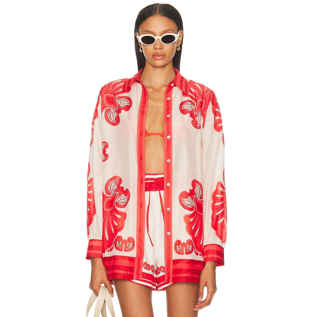 Vanessa Long Shirt & Lenny Short Pant SET