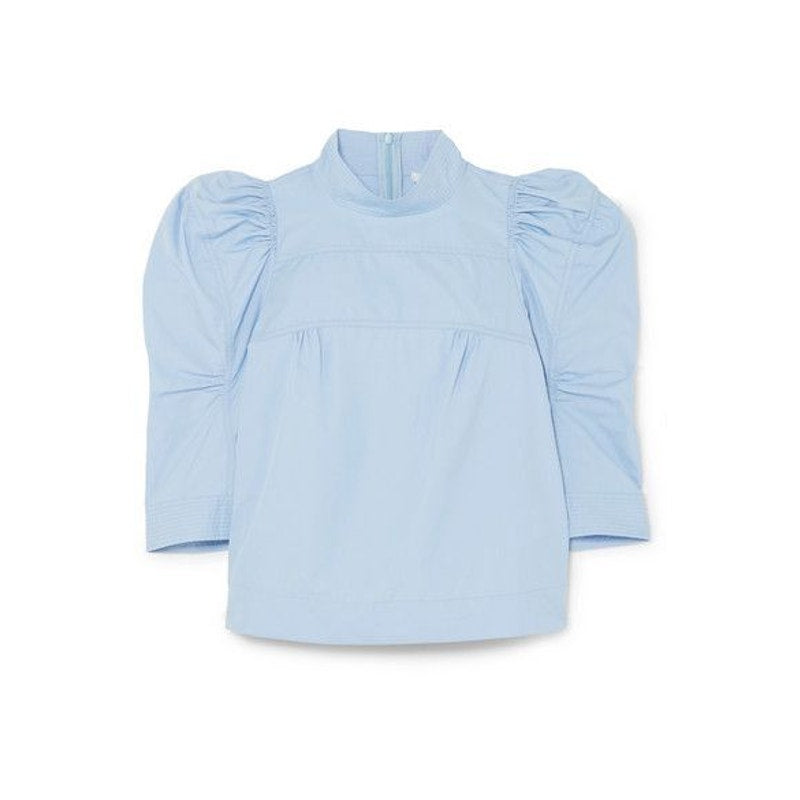 Pleated Cotton Top