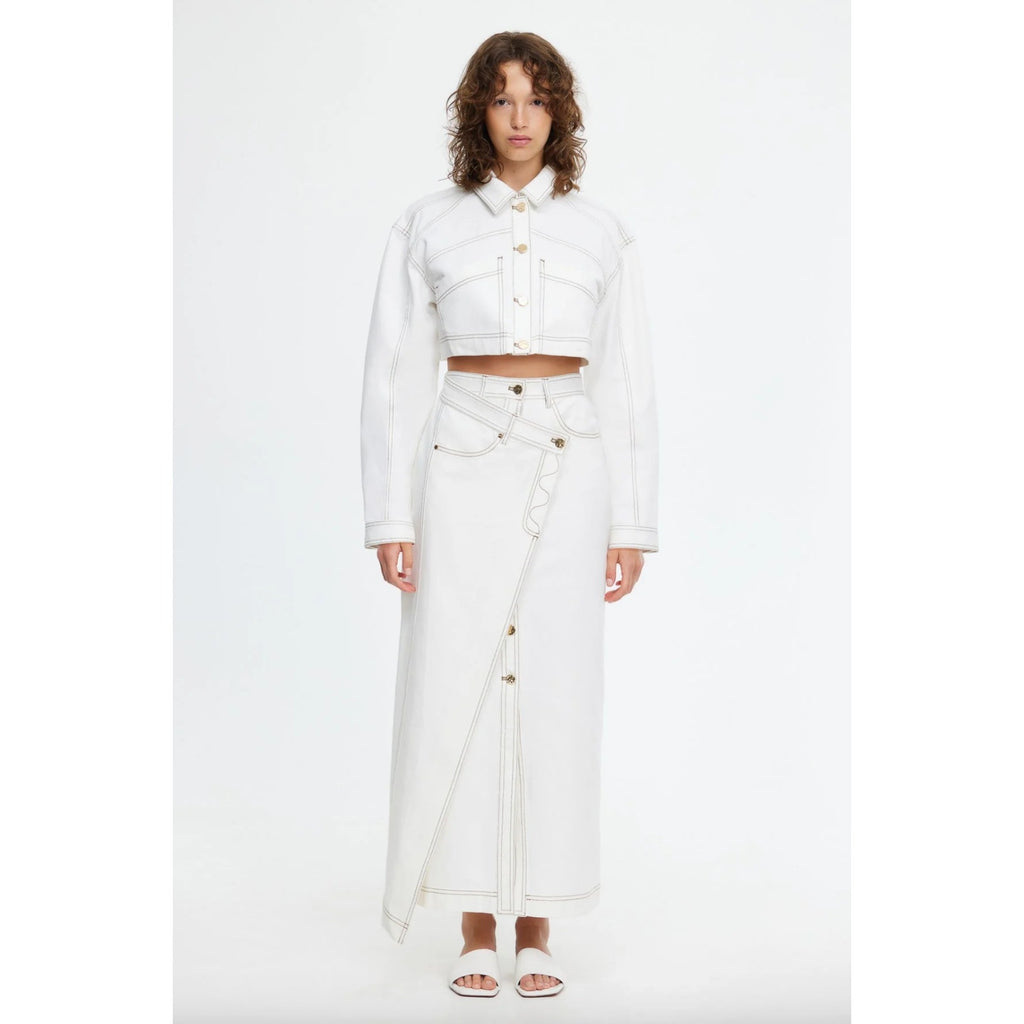 Amesbury Skirt in Ivory