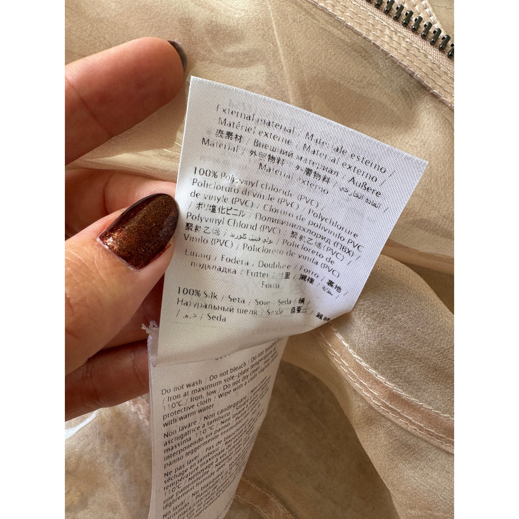 Garavani Zip-detailed Vinyl Jacket