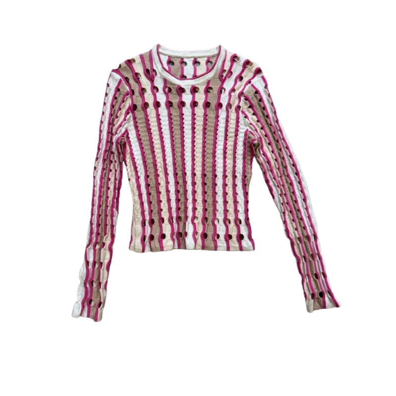 Tiana Cut-Out Knitted Top & Jax/Larken Midi Skirt SET