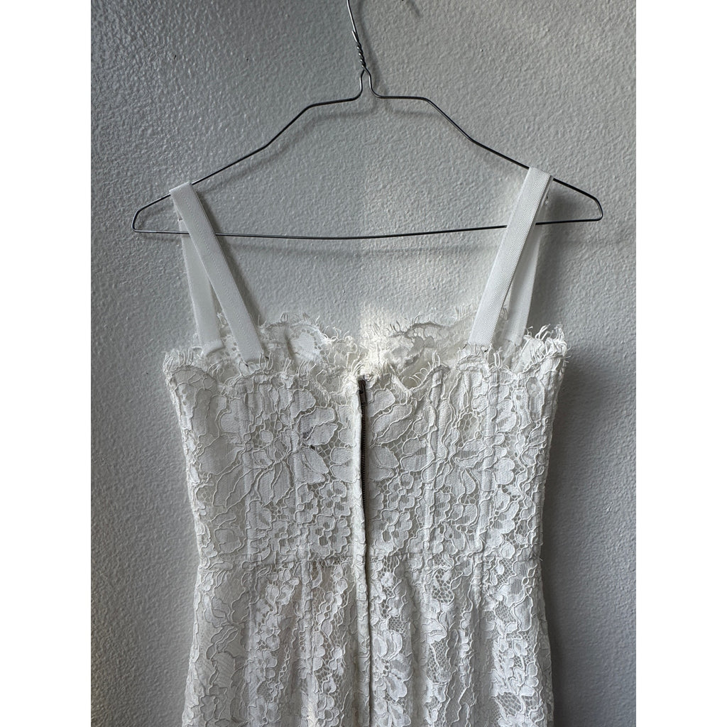 The Lace Column Dress