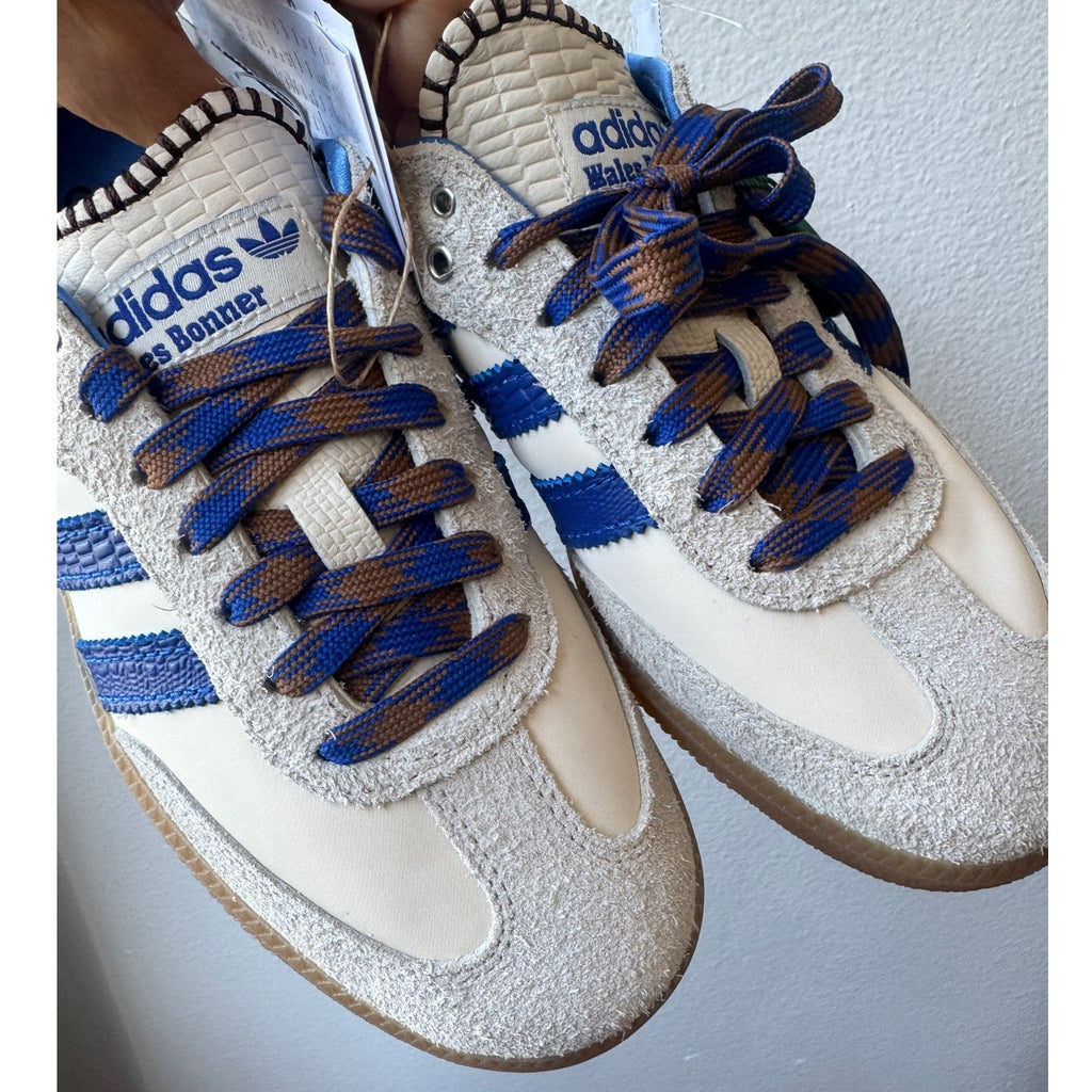 Adidas x Wales Bonner Samba "Wonder Clay Royal Blue" Sneakers