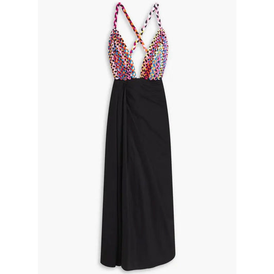 Jutta Braided Open Back Midi Dress