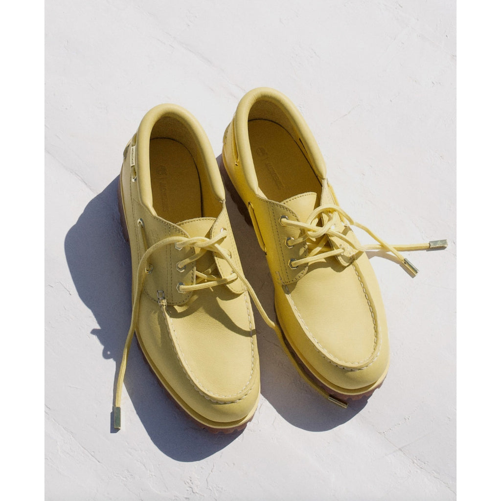 The JACQUEMUS + TIMBERLAND Boat Shoe