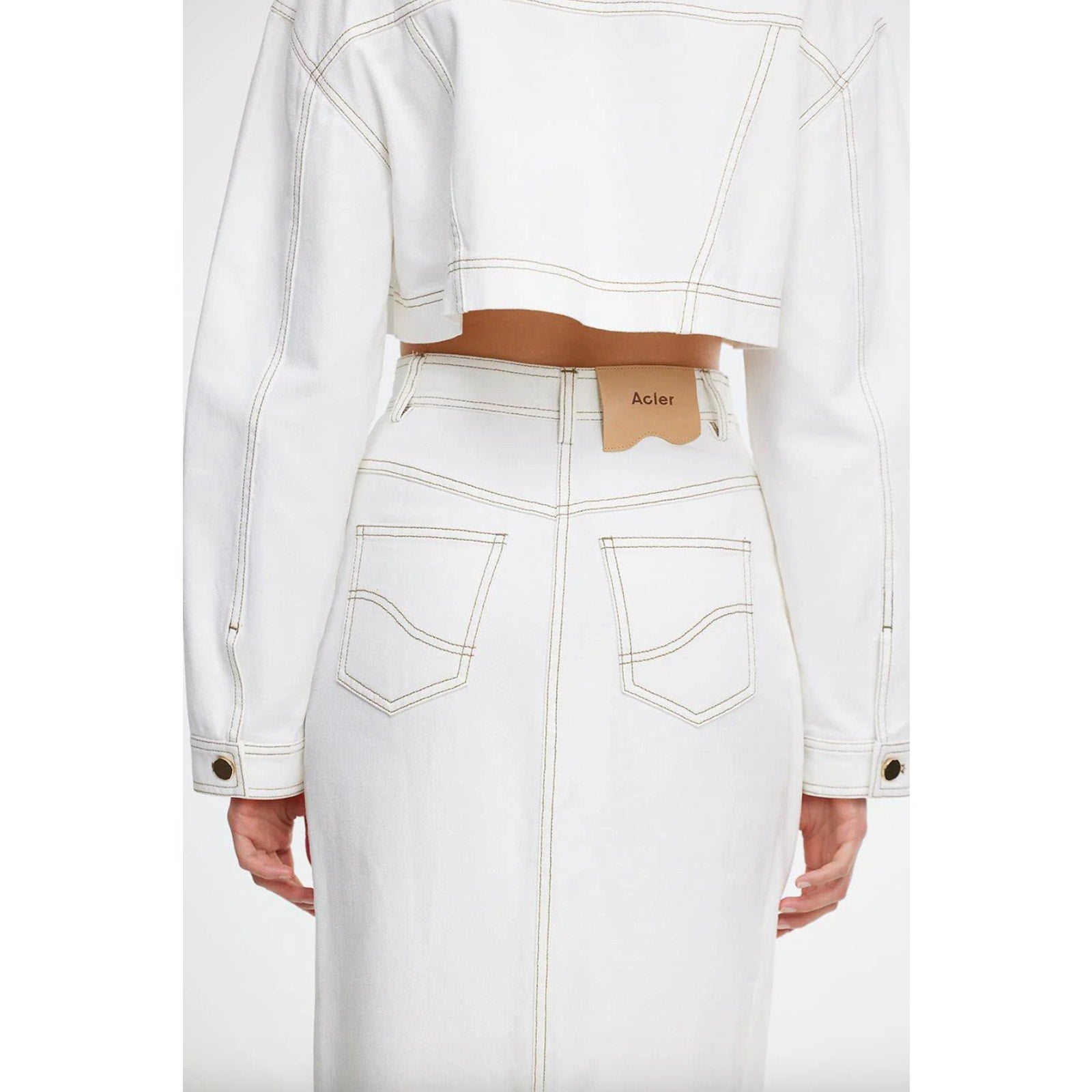 Amesbury Skirt in Ivory