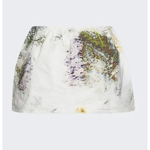 Absence Crushed Jersey Micro Skirt