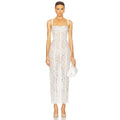 The Lace Column Dress